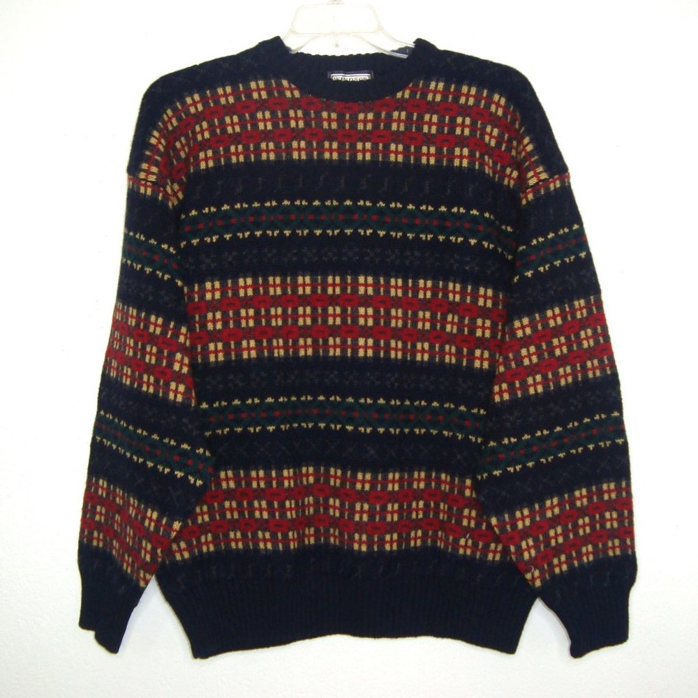 Windsor Shirt Company Shetland 100% Pure Wool Sweater Size XL